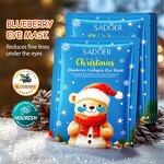 Eye Mask Manufacturer - Christmas Avocado Blueberry Soothing & OEM
