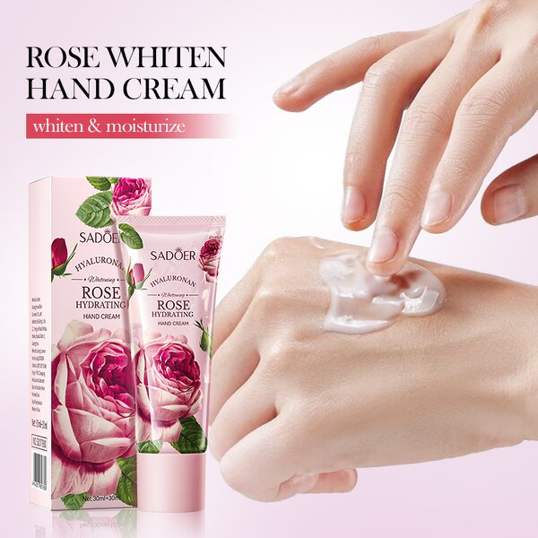 Hand Cream Manufacturer - Rose Hyaluronic Acid Double Tube & OEM
