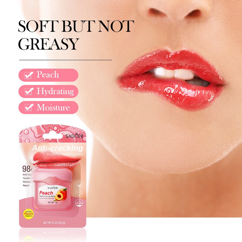 Lip Balm Manufacturer - Peach Anti-dry for Lip Lines & OEM
