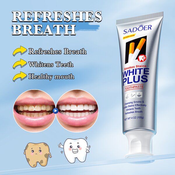 Toothpaste Manufacturer - Natural Herbal Mint for Smoke Stains & OEM