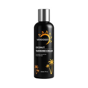Tanning Cream - Vegan Organic Peptides with Coconut Oil