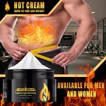 Fat Burning Cream - for Body Waist Hot Cellulite Massage & Private Label
