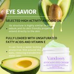 Eye Cream - Avocado Oil and Caffeine for Tired Eyes Nourishing