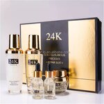Skin Care Set - for Women Dry Skin Professional Whitening 24K Gold