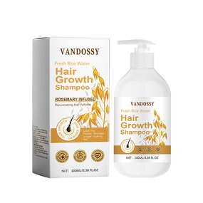 Hair Growth Shampoo - Organic Rice Water Anti Hair Loss & OEM