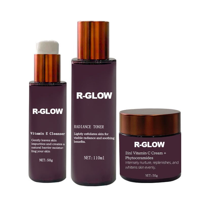 Sensitive Skin Care Set - Hypoallergenic Natural with Whitening & Private Label