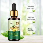Hair Growth Oil - Organic Ginger Germinal 7 Days Regrow & OEM