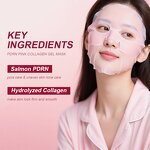 Face Mask - Pink Jelly Collagen with Salmon Extract Overnight
