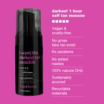 Self Tanning Mousse - Organic Vegan Ultra Dark Streak-Free