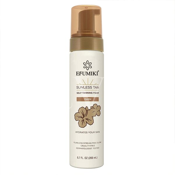 Tan Foam - Vegan Organic for Face Body Sunless Dark & Private Label