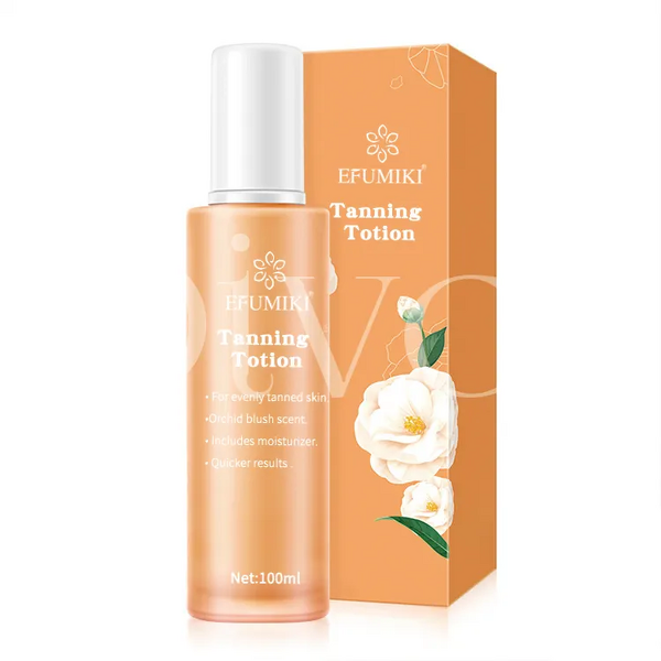 Tanning Lotion - for Face Body Sunbed Summer Dark Natural & Private Label