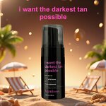 Self Tanning Mousse - Organic Vegan Ultra Dark Streak-Free