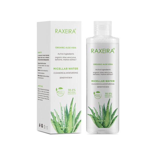 Makeup Remover Manufacturer - Custom Logo Micellar Cleansing Water Micellar Water Aloe Vera