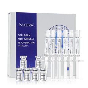 Skin Care Essence Set - Collagen Anti Wrinkle Turmeric Vitamin C Hyaluronic Acid New Set