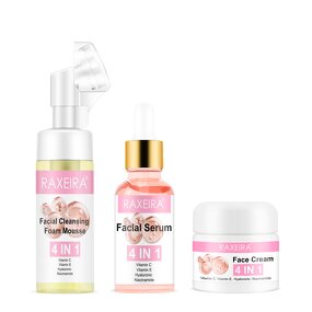 Facial Skin Care Set - Cheap Price 4IN1 Organic Vitamin C Whitening Repair Cream Set