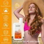 Facial Sunscreen Manufacturer - Oem Moisturizing Spf 50 Private Label Whitening Sunscreen Cream