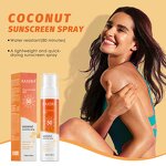 Sunscreen Spray Manufacturer - Wholesale Organic Coconut Sunscreen Spray Spf 50 100ml Private Label