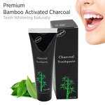 Toothpaste Manufacturer - Private Label Organic Bamboo Activated Charcoal Teeth Whitening Toothpaste