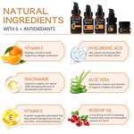 Skin Care Set Manufacturer - Vitamin C Serum Set Organic Facial Care Brightening Skin Care Kit