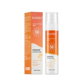 Sunscreen Spray Manufacturer - Wholesale Organic Coconut Sunscreen Spray Spf 50 100ml Private Label