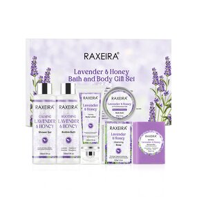 Bath & Body Set Manufacturer - Lavender Honey Moisturizing Facial Set Soap Gel Gift Set