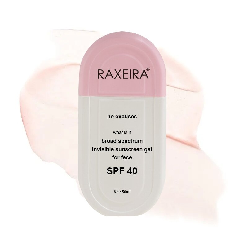 Sunscreen Gel Manufacturer - Private Label Broad-Spectrum SPF 40 + Glow Moisturizer Vitamin E Gel