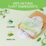 Body Soap Manufacturer - Cucumber Green Tea Cool Moisturizing Exfoliating Anti Acne Organic Soap