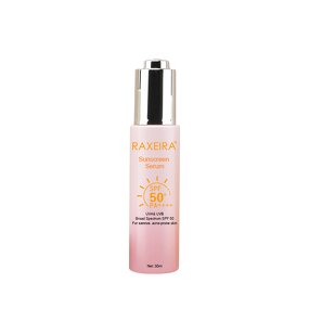 Facial Sunscreen Manufacturer - Private Label SPF 50 Serum for Breakout-Prone Skin