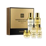 Facial Skin Care Set - Hot Sale 24K Gold Anti-Aging Private Label Facial Serum Set