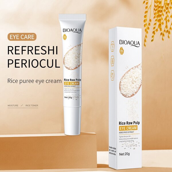Eye Cream - BIOAQUA Private Label - Massage Moisturizing Nourishing Best Dark Circle Rice