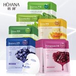 Facial Mask - Hot Hanchan Korea - Aloe Vera Deep Moisturizing Firming Olive Honey Nourishing Whitening Snail