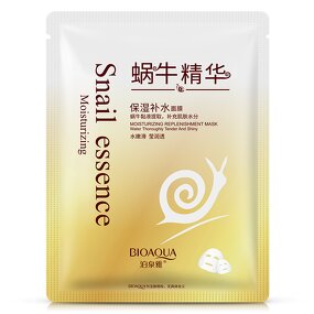 Facial Mask - BIOAQUA OEM - Snail Essence Moisturizing Nourishing Lightening Sheet