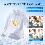 Laundry Detergent Pods - SADOER Freesia OEM Private Label - Lasting Fragrance Softens Clothes Washing Cleaning Gel Beads