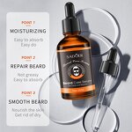 Beard Care Essence - SADOER Best - Skin Care Serum Men Natural Organic Nourishing Face