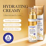 Face Cleanser Set - OEM SADOER Gold Bone Collagen - Water Hydrating Repair Cream Whitening