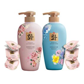 Shower Gel Set - Private Label Korean - Organic Perfume Body Clean Nourishing Shampoo Hair Film