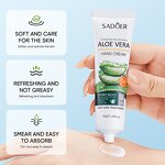 Hand Cream - SADOER Hot Selling Aloe Vera - Whitening Cream Vitamin C Private Label Moisturizing Brighten Mini