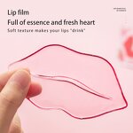 Lip Mask Sheet - Private Label - Nourishing Moisturizing Natural Essence Fruit Peach Aloe Vera Collagen Honey Korean