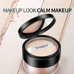 Setting Powder - IMAGES OEM Face Makeup Cosmetic - Ultra-Light Perfecting Finishing Loose Powder Translucent