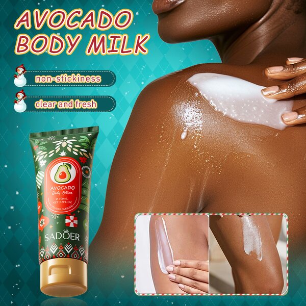 Body Lotion - SADOER Fruit - Strawberry Avocado Moisturizing Whitening Nourishing Anti Aging