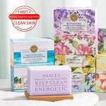 Bath Soap - IMAGES Private Label OEM OBM - Lavender Osmanthus Fragrans Essential Oil Sea Salt Whitening