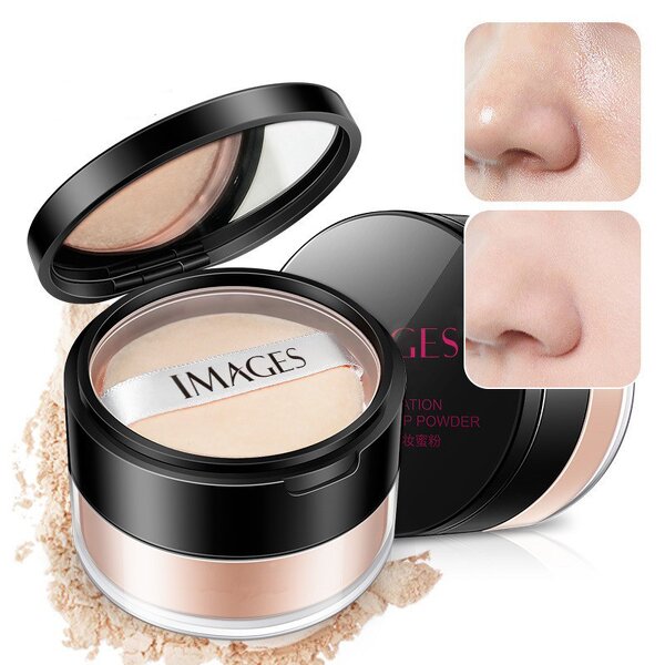 Setting Powder - IMAGES OEM Face Makeup Cosmetic - Ultra-Light Perfecting Finishing Loose Powder Translucent
