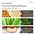 Lip Mask Sheet - Private Label - Nourishing Moisturizing Natural Essence Fruit Peach Aloe Vera Collagen Honey Korean