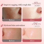 Facial Mask - FAYANKOU - Avocado Strawberry Peach Aloe Rose Natural Moisturising Hydrating