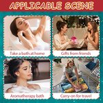 Bath Salt Ball Set - SADOER Christmas - Organic Bath Fizzies Relaxing Body Cleansing Hydrating Bubble