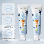 Toothpaste - IMAGES - Green Tea Fragrant Strawberry Gingival Protection Bright White Teeth Herbal Mint - Private Label