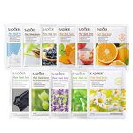 Facial Sheet Mask - SADOER - Rose Aloe Vera Green Tea Milk Snail Oil Control Blackhead Remover