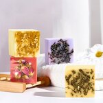 Bath Soap - IMAGES Wholesale - Lavender Gentle Skin Care Face and Body Wash Whitening Natural Essential Oil