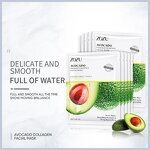 Face Mask - ZOZU - Avocado Papaya Firming Moisturizing Collagen Organic Fruit Vegan