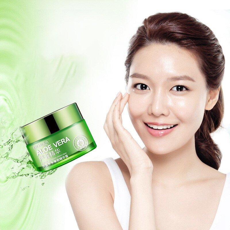 Facial Cream - BIOAQUA - Aloe Vera Essence Gel Soothing Moisturizing Whitening Day Night